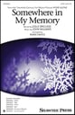 Somewhere in My Memory SATB choral sheet music cover